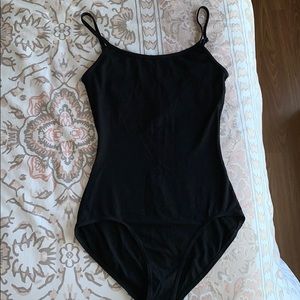 Black Capezio leotard